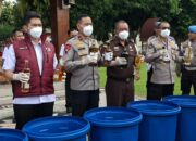 Polda NTB Musnahkan 2,9 Kg Sabu, Ratusan Gram Ganja dan Ribuan Botol Miras Hasil Operasi Maret–April 2025
