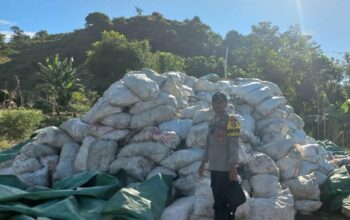 Pantau dan Bantu Kegiatan Petani, Bhabinkamtibmas Polsek Sanggar Dukung Penuh Ketahanan Pangan Nasional
