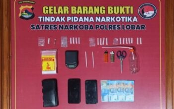 Kasus Narkoba Lintas Daerah Diungkap, Pelaku Positif Konsumsi Sabu