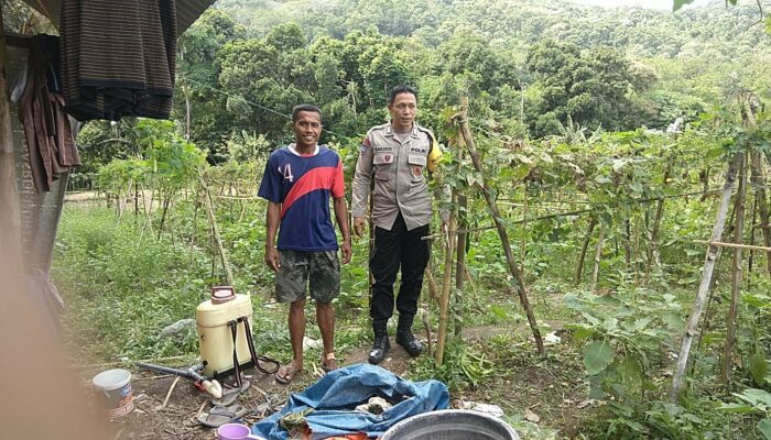 Polres Lombok Barat Gandeng Warga Bangun Kemandirian Pangan dari Desa