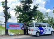 Polres Lombok Barat Gencarkan Imbauan di Gerung: Helm Wajib, Anak Jangan Berkendara!