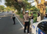 Edukasi dan Pencegahan 3C di Jalur Vital BIL oleh Satlantas Lombok Barat