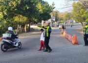 Demi Kelancaran Arus Lalulintas di Jam Sibuk, Satlantas Polres Bima Gelar PAM Rawan Pagi di Titik Rawan