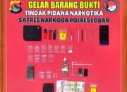 Peredaran Sabu di Lembar Terungkap, Polisi Amankan Barang Bukti Lengkap