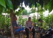 Bhabinkamtibmas Jagaraga Giatkan Pemanfaatan Lahan Produktif Demi Kemandirian Pangan