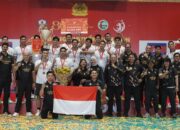 Jakarta Bhayangkara Presisi Juara Turnamen Voli Internasional di Vietnam