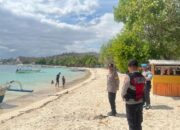 Upaya Polsek Sekotong Ciptakan Wisata Aman di Pantai Elak-Elak Lombok Barat