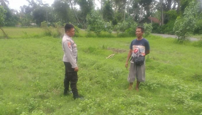 Warga Dusun Adeng Sambut Baik Program Ketahanan Pangan dari Bhabinkamtibmas