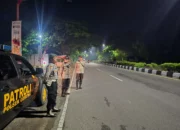 Polsek Gerung Tak Kenal Lelah, Pastikan Bypass BIL Aman dari Gangguan Malam Hari